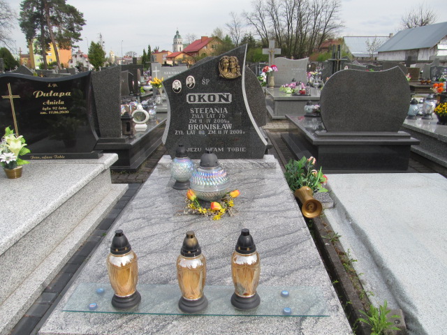 Grób Stefania Okoń