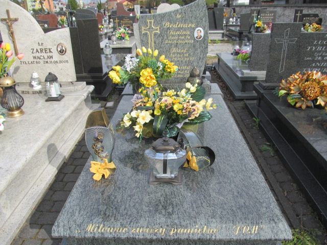 Grób Janina Bednarz