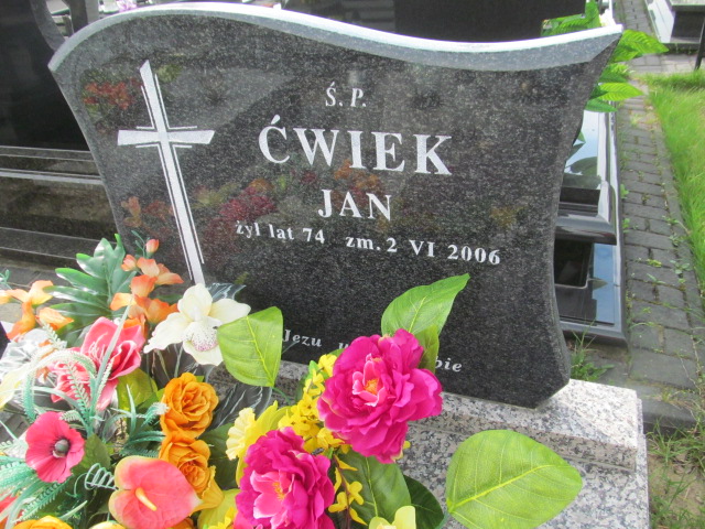 Jan Ćwiek 1932 Biłgoraj - Grobonet - Wyszukiwarka osób pochowanych