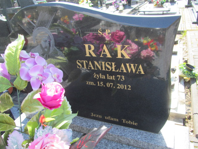 Grób Adam Rak