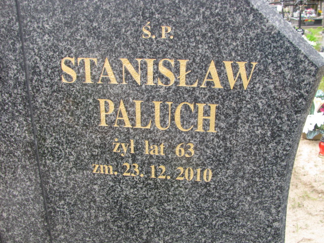 Stanisław Paluch 1947 Biłgoraj - Grobonet - Wyszukiwarka osób pochowanych