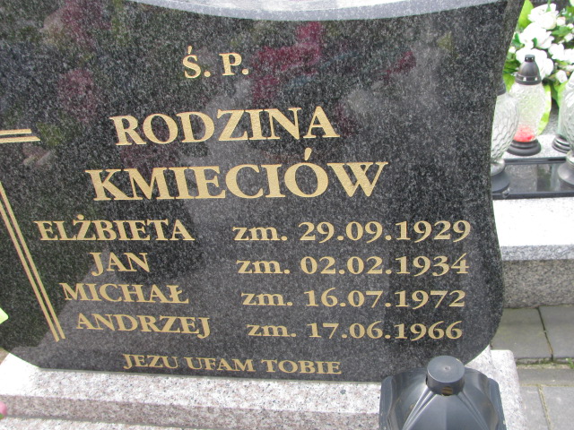 Elżbieta Kmieć Biłgoraj - Grobonet - Wyszukiwarka osób pochowanych