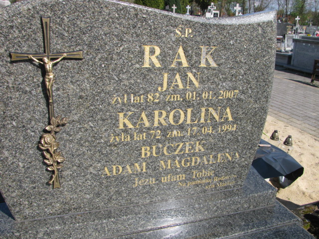 Magdalena Buczek Biłgoraj - Grobonet - Wyszukiwarka osób pochowanych