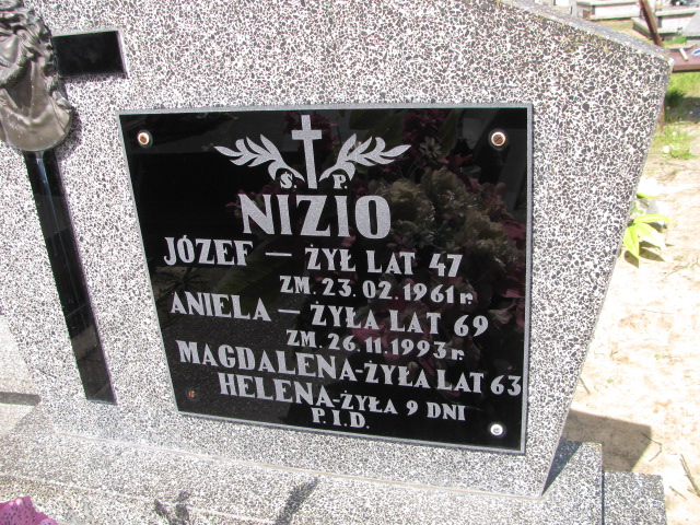 Magdalena Nizio Biłgoraj - Grobonet - Wyszukiwarka osób pochowanych