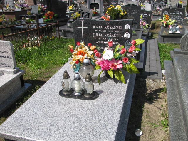 Grób Julia Różańska