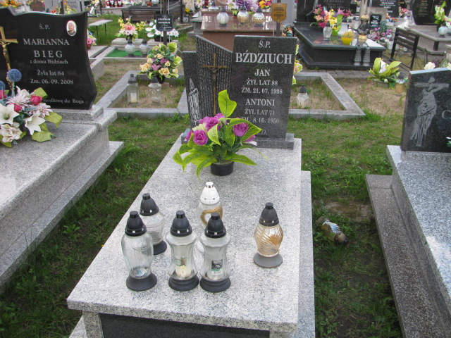 Grób Jan Bździuch