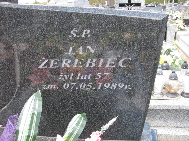 Jan Żerebiec 1932 Biłgoraj - Grobonet - Wyszukiwarka osób pochowanych