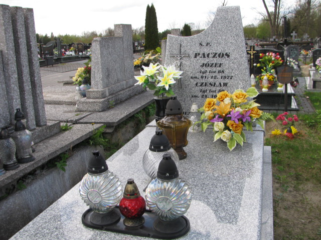 Grób Stanisław Paczos