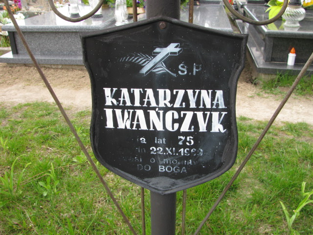 Katarzyna Iwańczyk Biłgoraj - Grobonet - Wyszukiwarka osób pochowanych