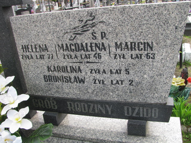 Marcin Dzido Biłgoraj - Grobonet - Wyszukiwarka osób pochowanych