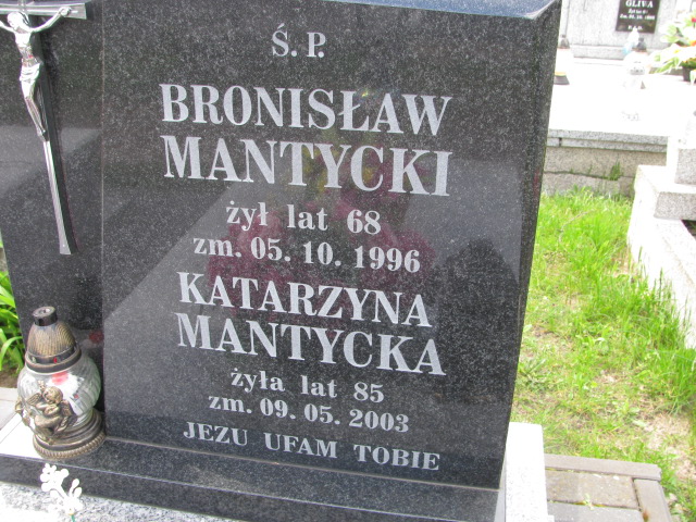 Katarzyna Mantycka 1918 Biłgoraj - Grobonet - Wyszukiwarka osób pochowanych