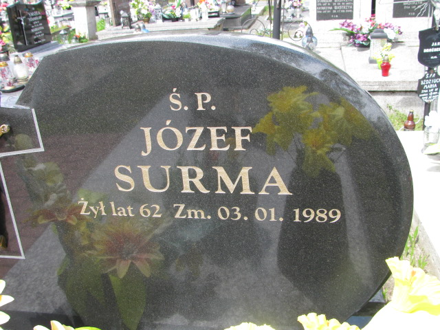 Józef Surma 1927 Biłgoraj - Grobonet - Wyszukiwarka osób pochowanych