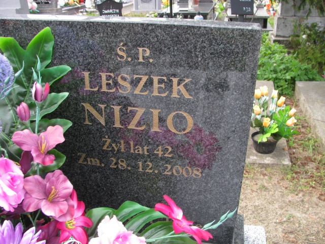 Leszek Nizio 1966 Biłgoraj - Grobonet - Wyszukiwarka osób pochowanych