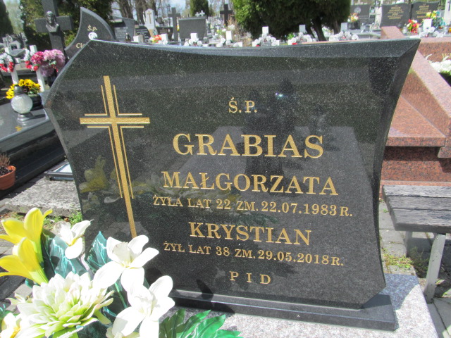 Krystian Grabias 1980 Biłgoraj - Grobonet - Wyszukiwarka osób pochowanych