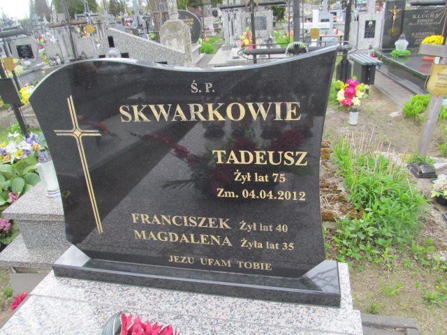 Magdalena Skwarek Biłgoraj - Grobonet - Wyszukiwarka osób pochowanych