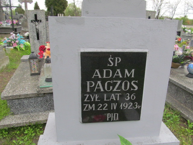 Adam Paczos Biłgoraj - Grobonet - Wyszukiwarka osób pochowanych