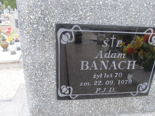 Adam Banach 1908 Biłgoraj - Grobonet - Wyszukiwarka osób pochowanych