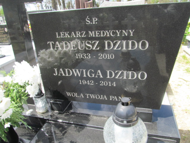 Tadeusz Dzido 1933 Biłgoraj - Grobonet - Wyszukiwarka osób pochowanych