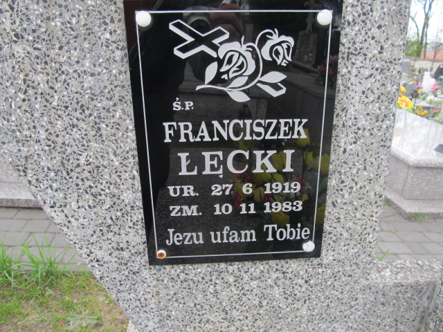 Katarzyna Łęcka 1917 Biłgoraj - Grobonet - Wyszukiwarka osób pochowanych