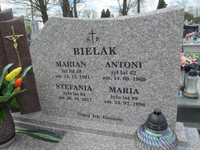 Marian Bielak Biłgoraj - Grobonet - Wyszukiwarka osób pochowanych