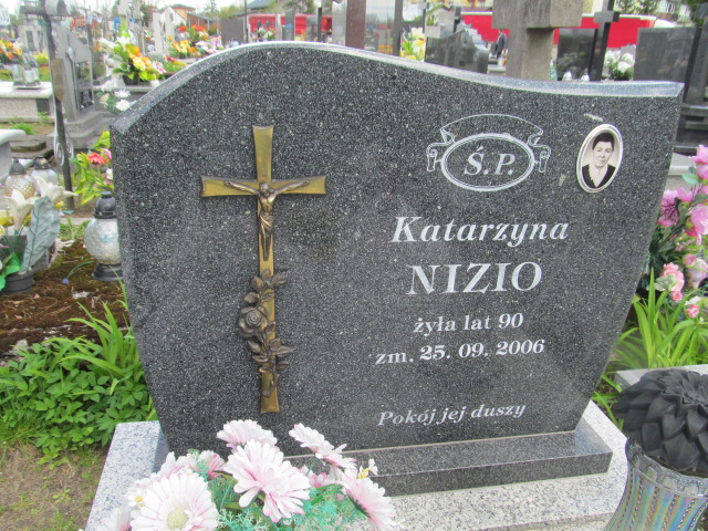 Grób Katarzyna Nizio