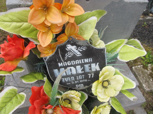 Magdalena Małek Biłgoraj - Grobonet - Wyszukiwarka osób pochowanych