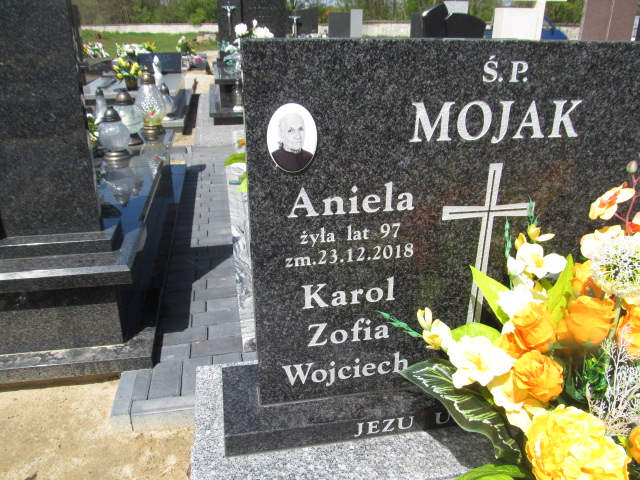 Aniela Mojak 1921 Biłgoraj - Grobonet - Wyszukiwarka osób pochowanych