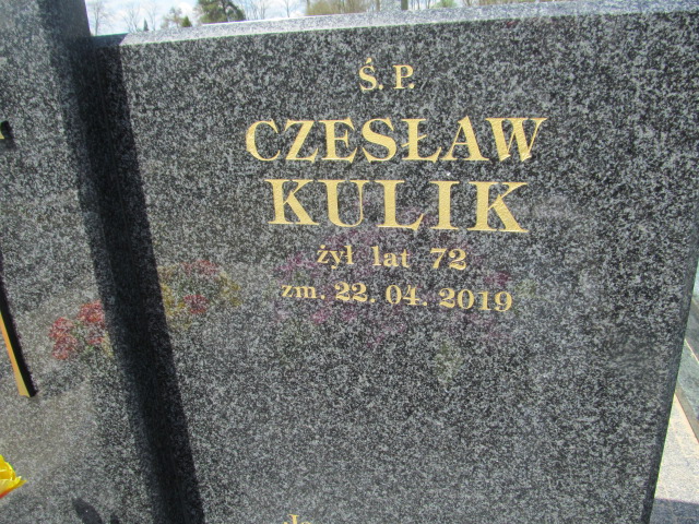 Czesław Kulik 1947 Biłgoraj - Grobonet - Wyszukiwarka osób pochowanych