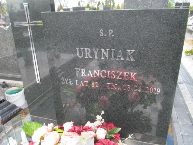 Aniela Uryniak 1936 Biłgoraj - Grobonet - Wyszukiwarka osób pochowanych