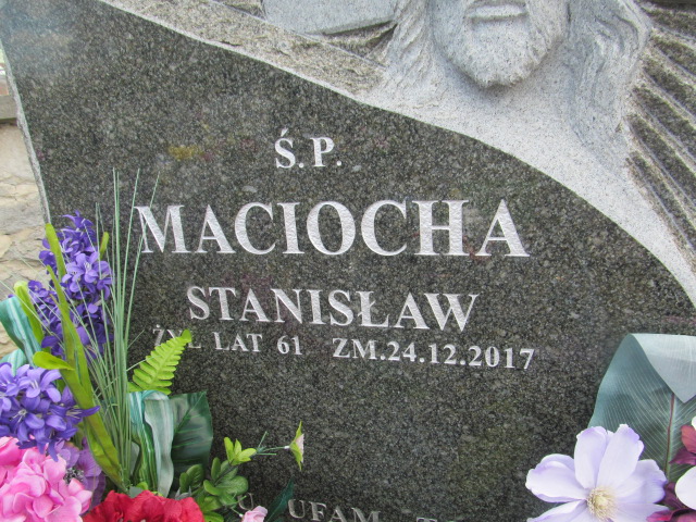Stanisław Maciocha 1956 Biłgoraj - Grobonet - Wyszukiwarka osób pochowanych